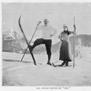 Doyle / Skiing / Alps 1894