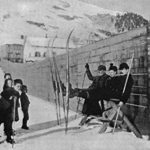 Doyle / Skiing / Alps 1894