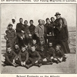 Dr Barnardos children migrating to Canada