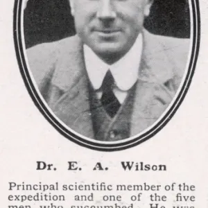 Dr E. A Wilson of the Scott Polar Expedition