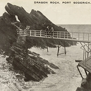 Dragon Rock - Port Soderick - Isle of Man