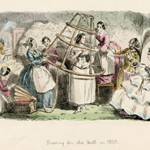Dressing in 1857