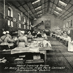 Drumcondra Magdalen Home, Dublin - Hand Ironing Room