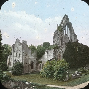Dryburgh Abbey on the banks of the River Tweed, Scottish Bor