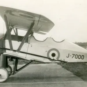 Dual control Armstrong Whitworth Siskin III, J7000, whic? Dual control Armstrong Whitworth Siskin III, J7000, whic?