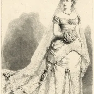The Duchess of Connaught on her wedding day