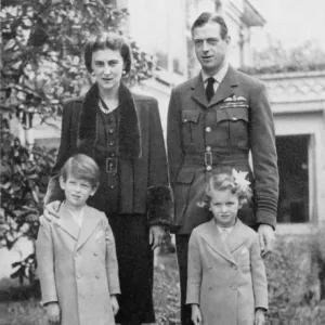 The Duke and Duchess of Kent and children