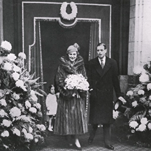 Duke and Duchess of Kent depart on honeymoon
