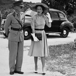 The Duke and Duchess of Windsor in the Bahamas