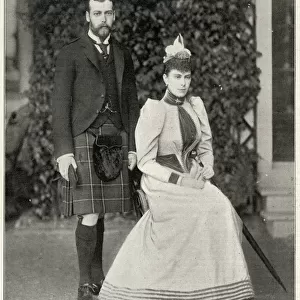 Duke of and Duchess of York 1895