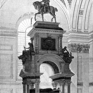 Duke of Wellington Monument, St. Pauls Cathedral, 1878