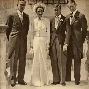 Duke of Windsor marries Wallis Simpson in France