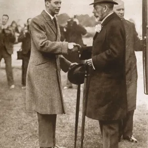 Duke of York and Father King George V at Royal Horse Show Duke of York and Father King George V at Royal Horse Show