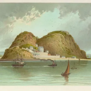 Dumbarton Castle 1880S