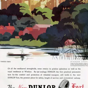 Dunlop advertisement, Windsor Castle