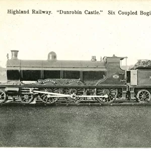 Dunrobin Castle - 4-6-0 Drummond Steam Locomotive