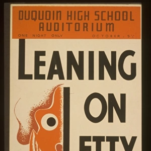 Duquoin High School auditorium - Leaning on Letty, the famou