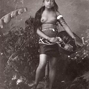 Dutch East Indies, Indonesia Malay Penisula ? Young woman