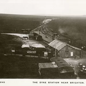 The Dyke Railway Station near Brighton, West Sussex
