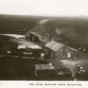 The Dyke Railway Station near Brighton, West Sussex