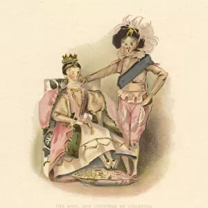 The Earl and Countess of Leicester dressed by Princess