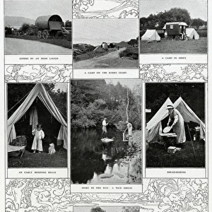 Early caravanning, 1914