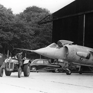 An early Hawker Siddeley Harrier possibly the first XV738