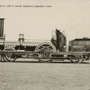 Early locomotive railway engine, Dwarf