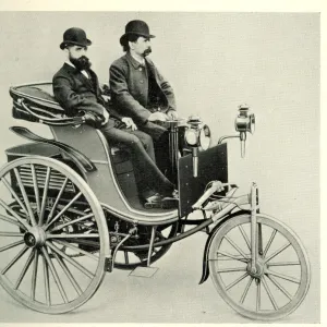 Early Motor Cars - Benzs third car of 1888