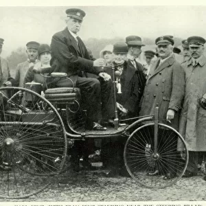 Early Motor Cars - Karl Benz aged 81