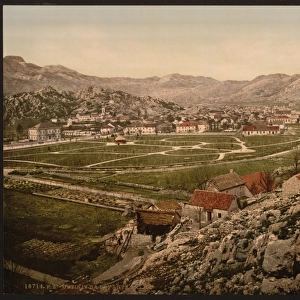 From the east, Cetinje, Montenegro