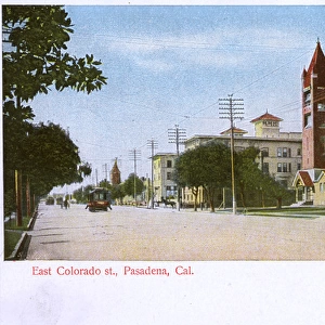 East Colorado Street, Pasadena, California, USA