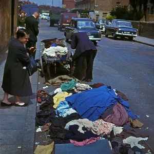 East End street market, London