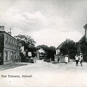 East Entrance & Three Tuns Hotel, Ashwell, Hertfordshire
