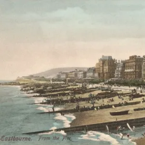 Eastbourne / Beach 1905