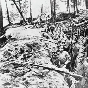 Eastern Front trench, World War I