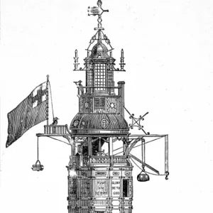 The Eddystone Lighthouse of 1698