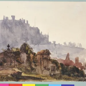 Edinburgh Castle from Greyfriars