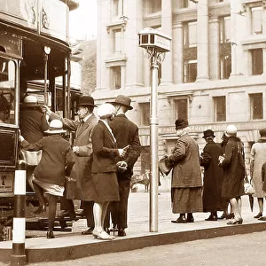 Edinburgh Tram probably 1940s
