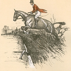 Edward, Prince of Wales, with the Pytchley Hunt