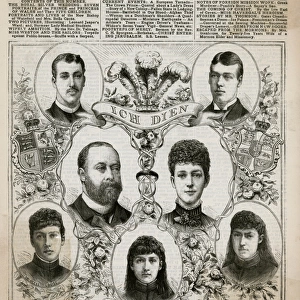 Edward VII and Alexandra silver wedding anniversary 1888