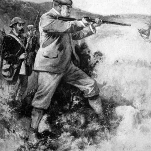 Edward VII deer-stalking in Scotland