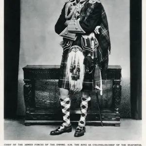 Edward VIII as Colonel-in Chief of the Guards regiments