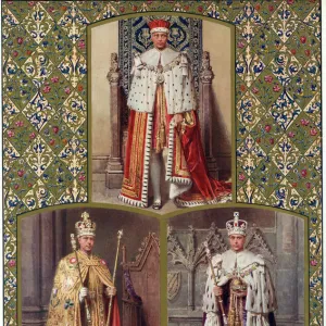 Edward VIII in his Coronation robes