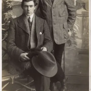 Two Edwardian young men