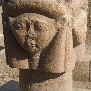 Egypt. Memphis. Goddess Hathor column pillar