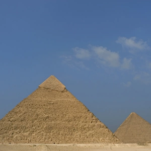 Egypt. Pyramids of Giza. The Pyramids of Khafre (Chephren) a
