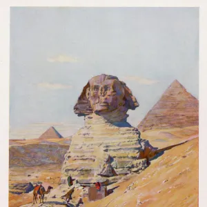 Egypt / Sphinx 1910