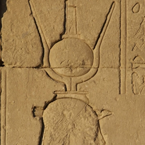 Egyptian Art. Dendera. Temple of Hathor. Goddess Hathor. Por