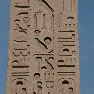 Egyptian Art. Flaminio Obelisk. Egyptian obelisk of Ramesses